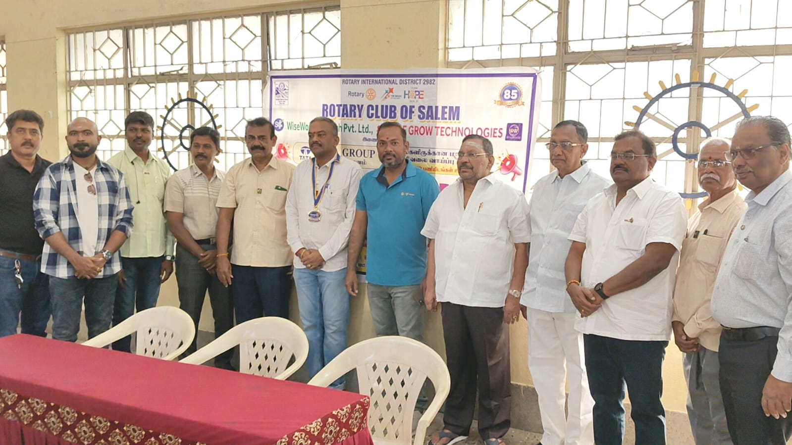 ரோட்டரி கிளப் நடத்திய மகளிருக்கான வேலை வாய்ப்பு முகாம்